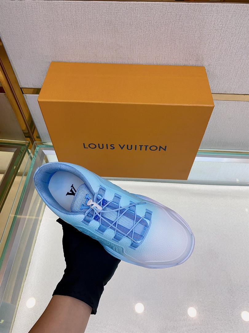 louis v millenium mens casual sports shoes 2023 mens show show witnessed the futuristic