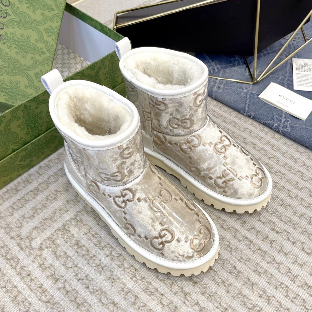 GUI PVC Electric Embroidery Latest Snow BootsThis model has undergone repeated sampling and debugging and ultimately came out with perfect and smoot