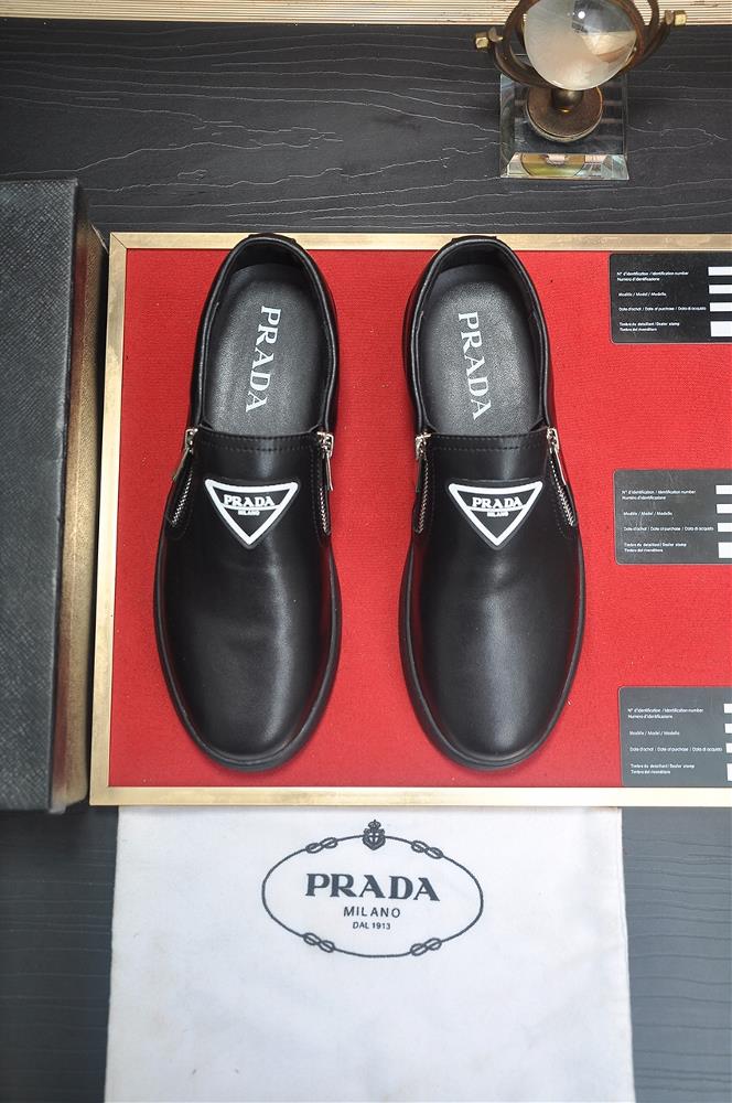 Prada shoes have become a staple in any fashionable mans wardrobe With their sleek desig