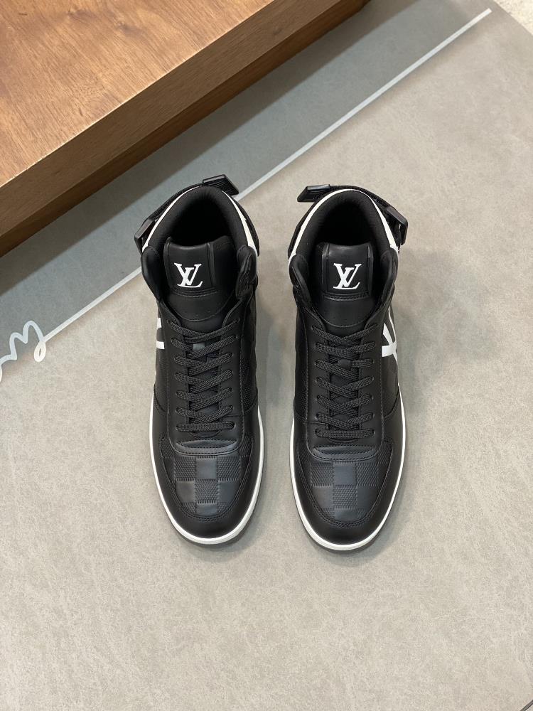 Louis Vuitton High quality original orderUpper Napa calf leather air compression brand totem high