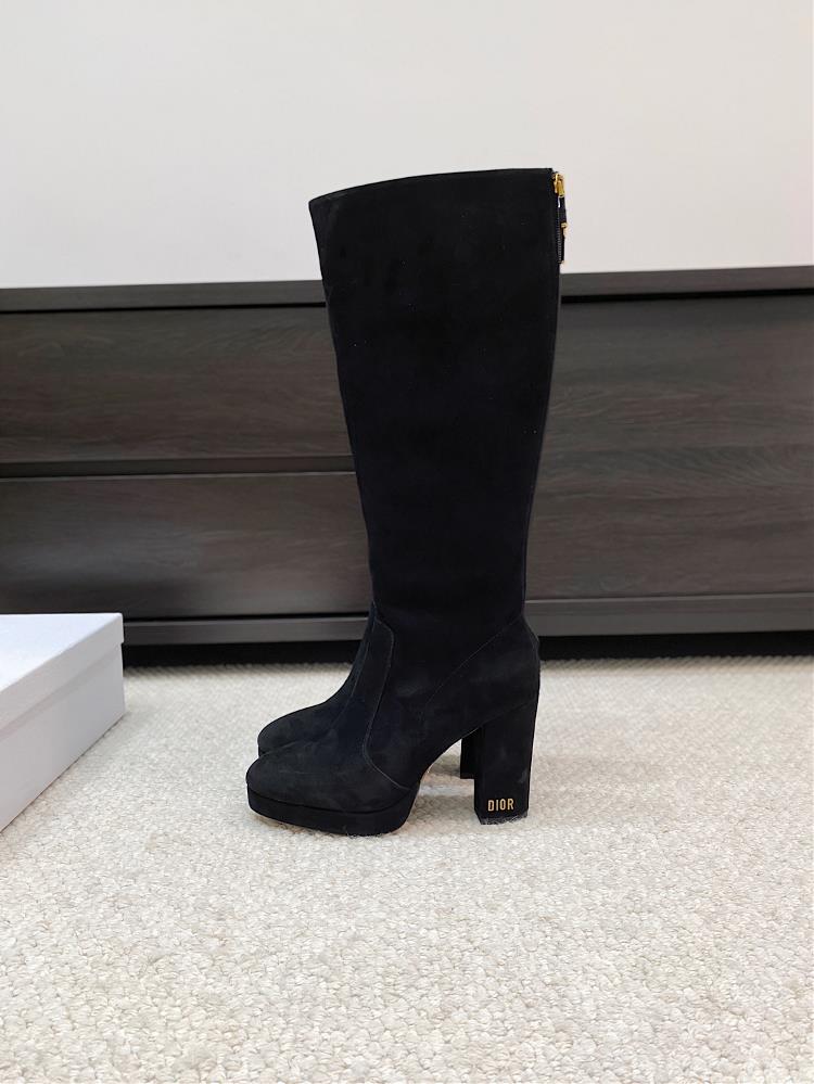 Long Boots Yangjing Long Boots Leather Surface Short Boots Yangjing Short Boots Leather Surface Dior fw23mew array2023 AutumnWinter BootsCD Letter Lo