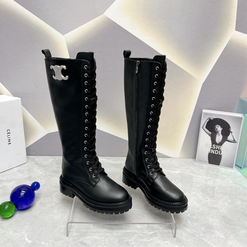 Exworks exclusive toplevel version CELINE Sailings Latest Popular Martin Boot Collectio