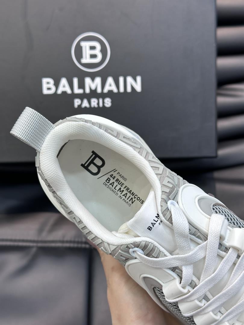 Balmain Balmans new air cushion sports shoes mens low top sports shoes purchase the or