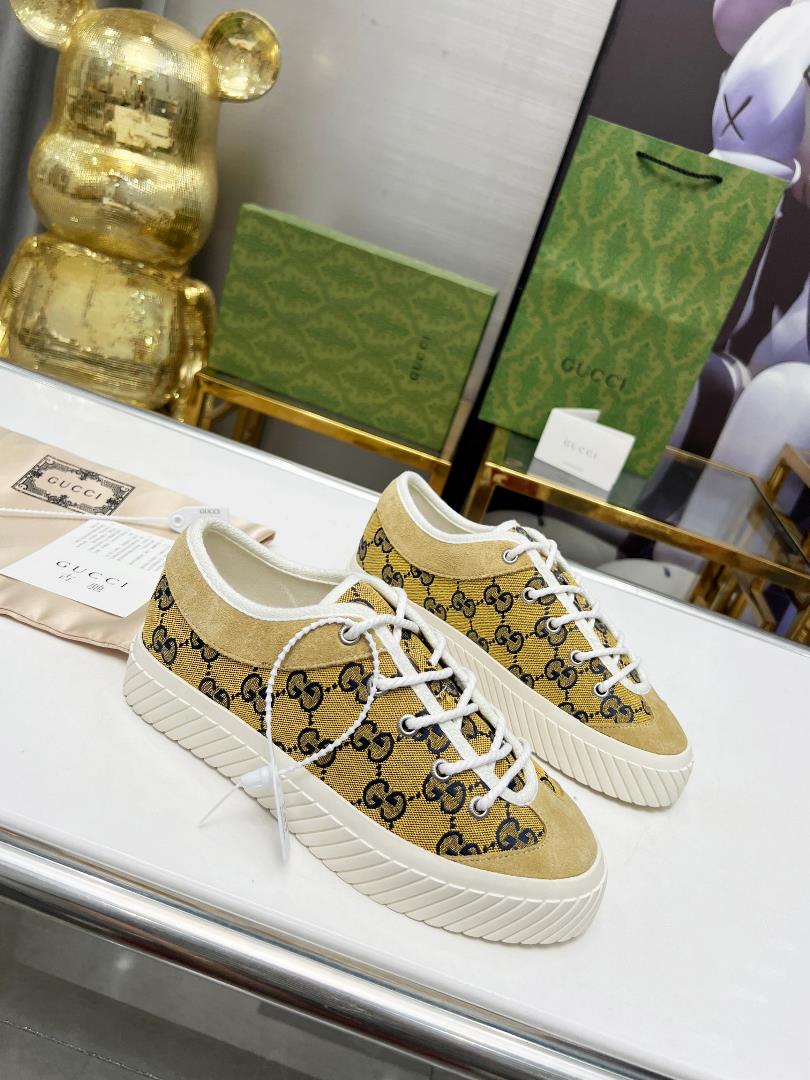 Gucci Low Bang Casual Sports Shoes a topnotch version with a onetoone replica of oil edge crafts