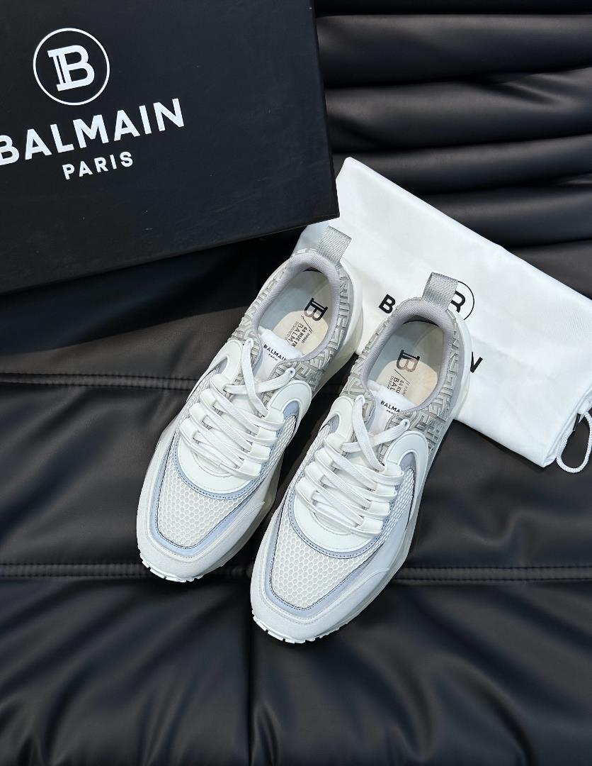 Balmain Balmans new air cushion sports shoes mens low top sports shoes purchase the original 11