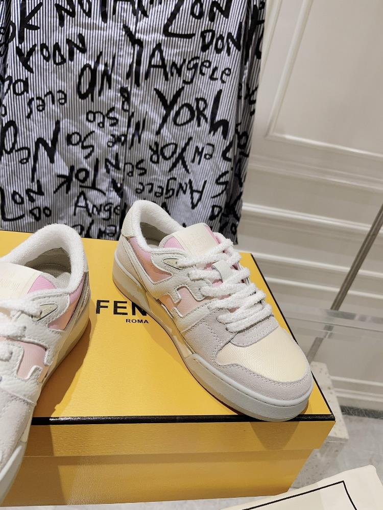 Factory produced womens mens Fendi Match 2023 new sports board shoes a sneaker crafted