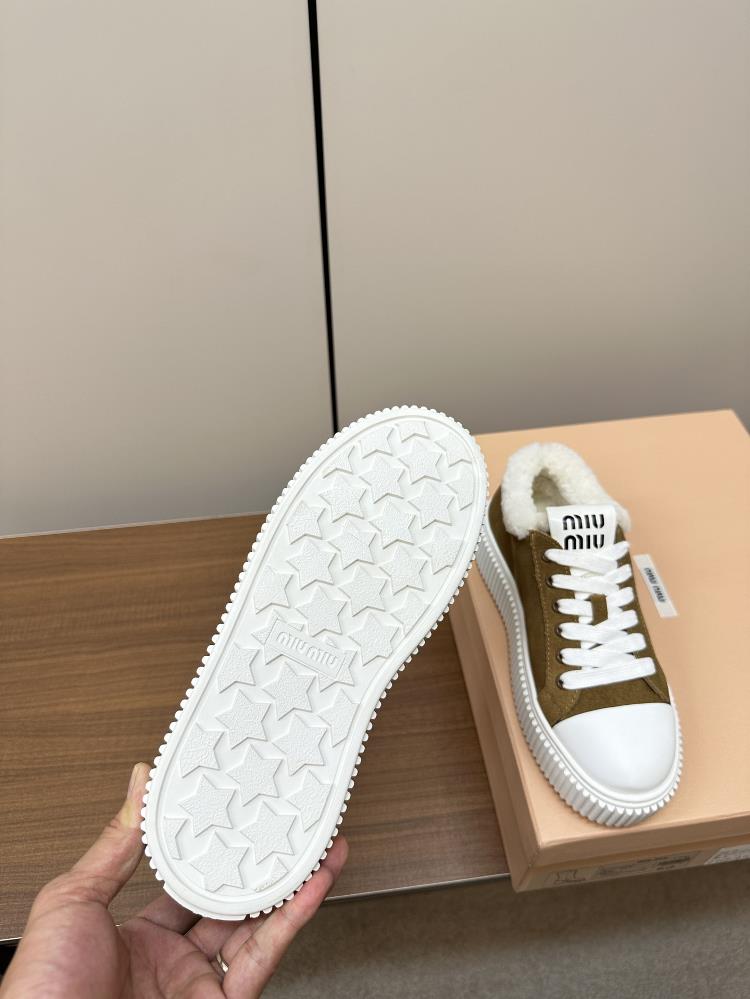 In conclusion Miu Mius Wool Sneakers are the epitome of personalized nonrepetitive an