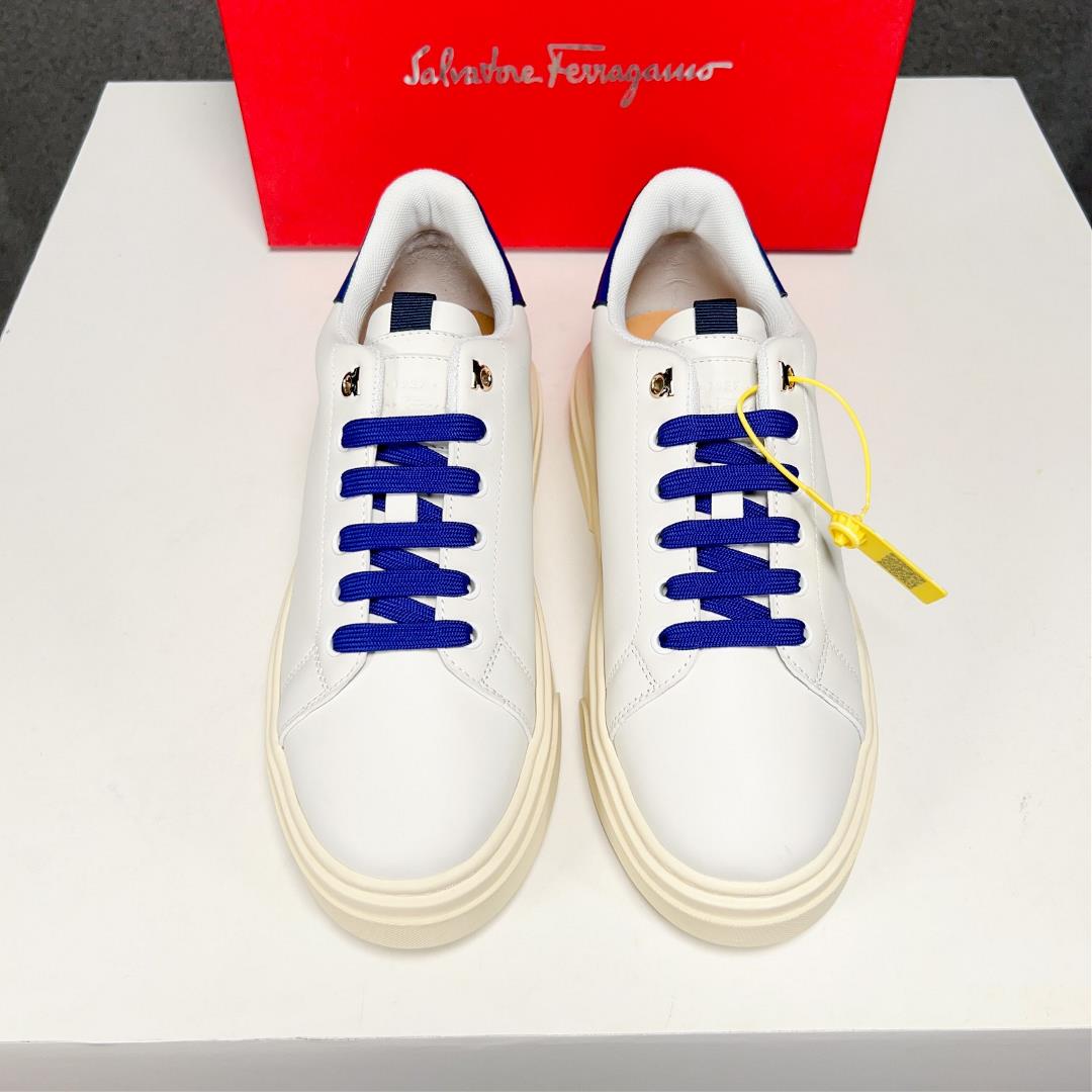 salvatore Ferragamo SpA 2023 mens new casual sneakers are fashionable sporty charmin