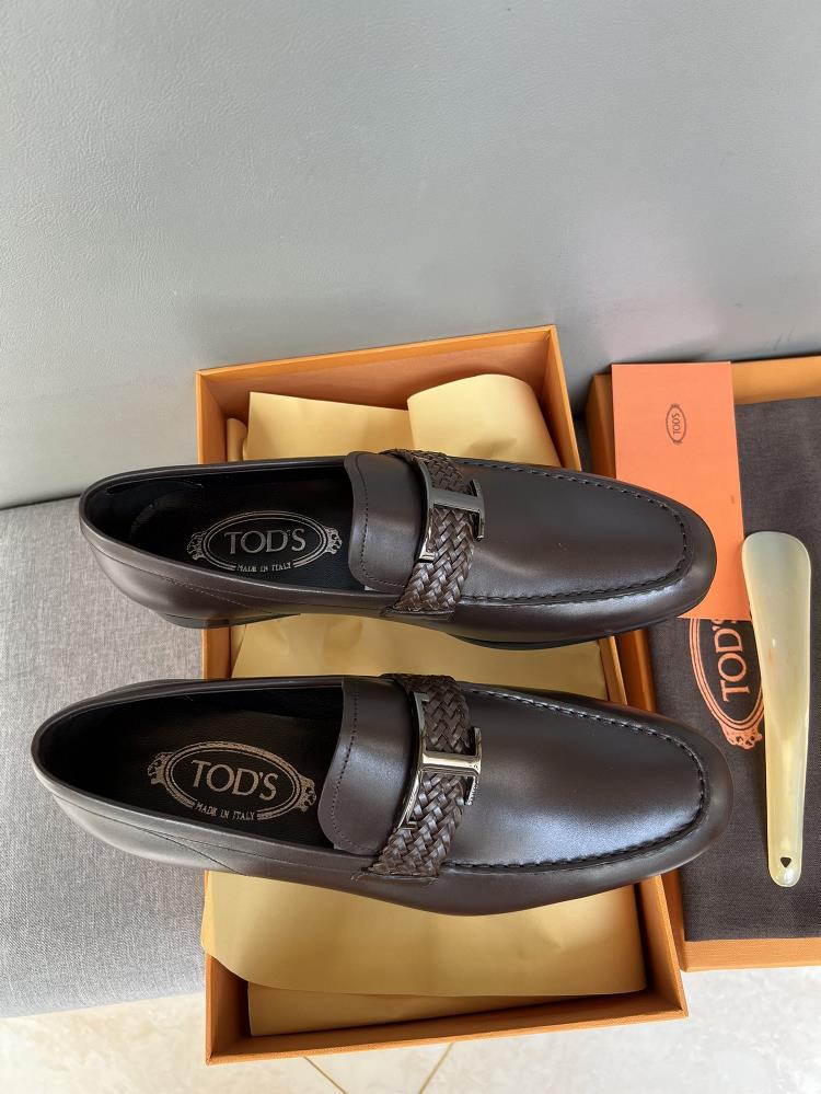 Qiangqiangqiang Original Development Tods Todds Casual Leather Shoes Cover Footwear Counte