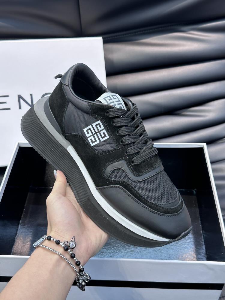 givenchy brand new givenchy mens thick sole elevated casual sports shoe features a highq