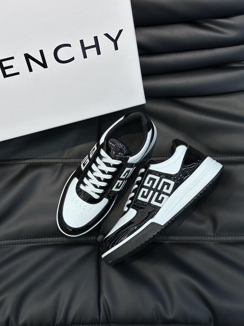 givenchy Brand New Giv 1 Mens Lowrun Jogging Sneakers Imported Header Leather Upper Fl