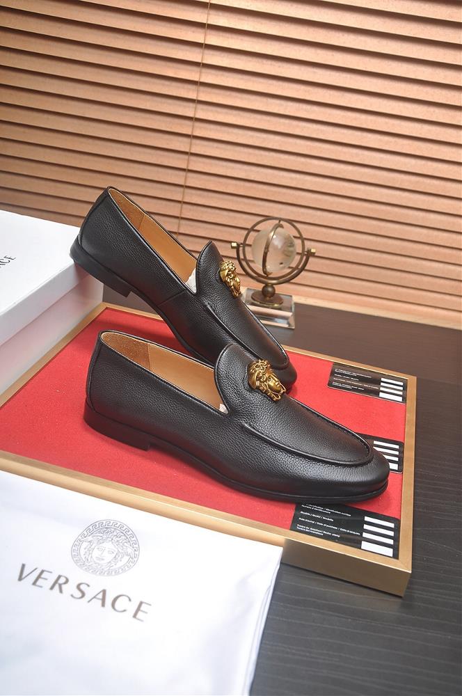 In conclusion Versace shoes made from Cowhide Water Dyed Cowhide are a musthave for any