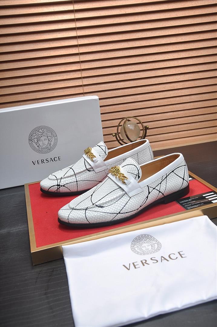 Versace All Cow Lining Versace Shoppe was launched at the same time new mens shoes and f