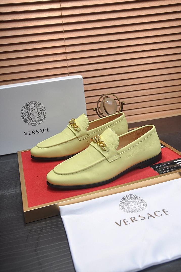 Versace All Cow Lining Versace Shoppe was launched at the same time new mens shoes and f