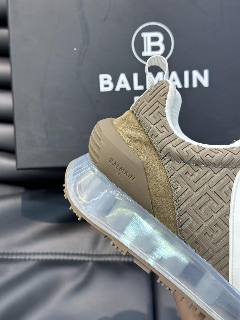 Balmain Balmans new air cushion sports shoes mens low top sports shoes purchase the or