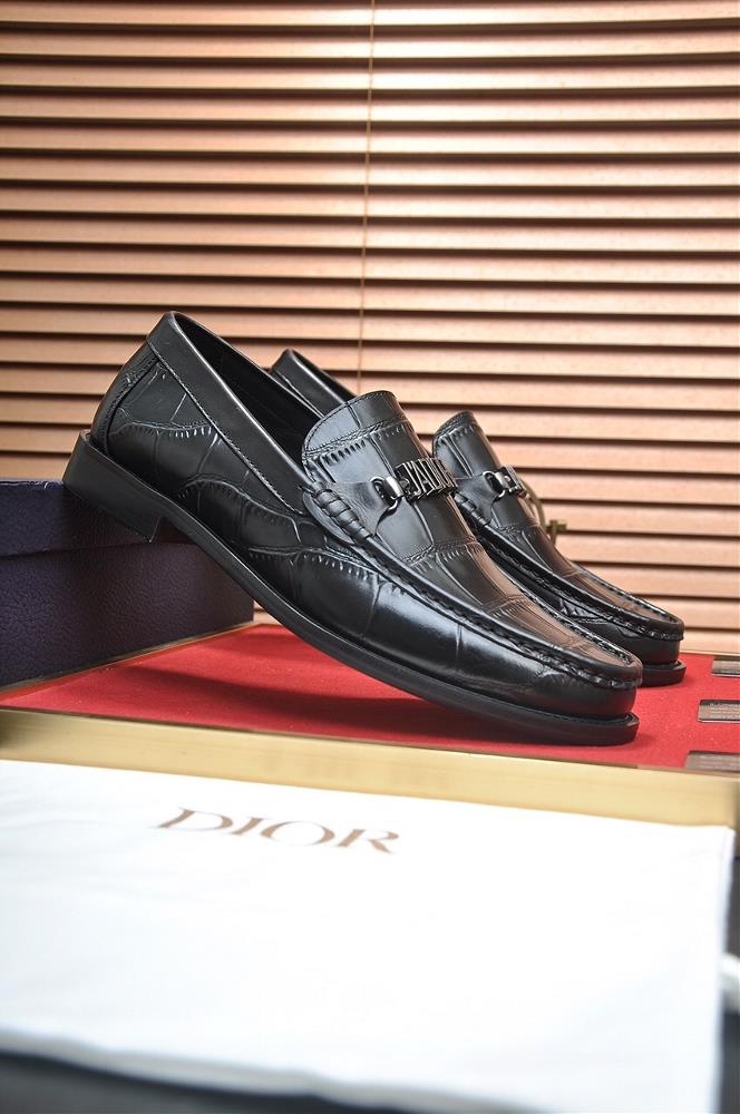 The craftsmanship and attention to detail that goes into making a pair of Dior mens shoes