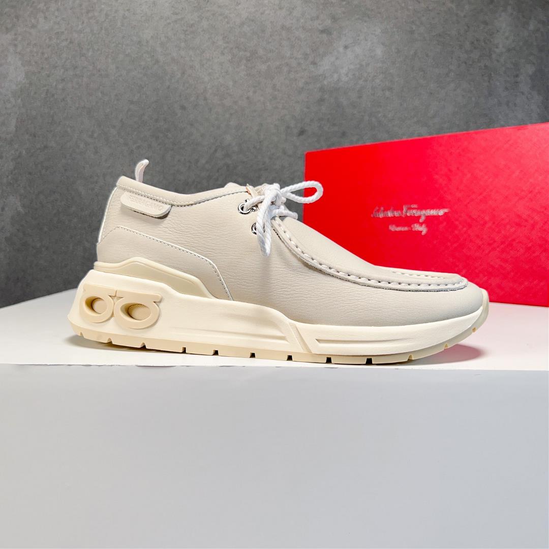 salvatore Ferragamo SpA 2023 mens new casual sneakers are fashionable sporty charmin