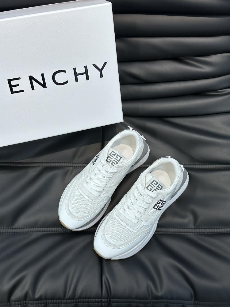 The givenchy brand new GIV 1 mens thick sole elevated casual sports shoe features a high