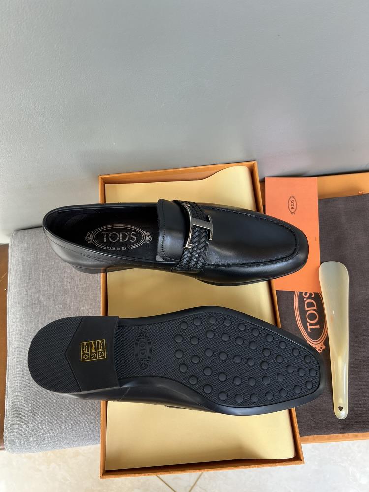 Qiangqiangqiang Original Development Tods Todds Casual Leather Shoes Cover Footwear Counter New Synchronized Exquisite Handmade Sewing Details compara