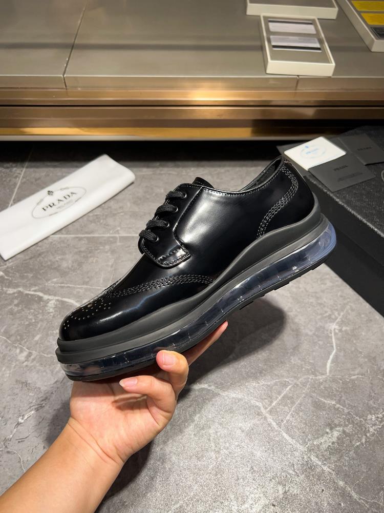 Prada Family Chelsea Mens Shoe Super A Goods This Chelsea shoe is equipped with an air c