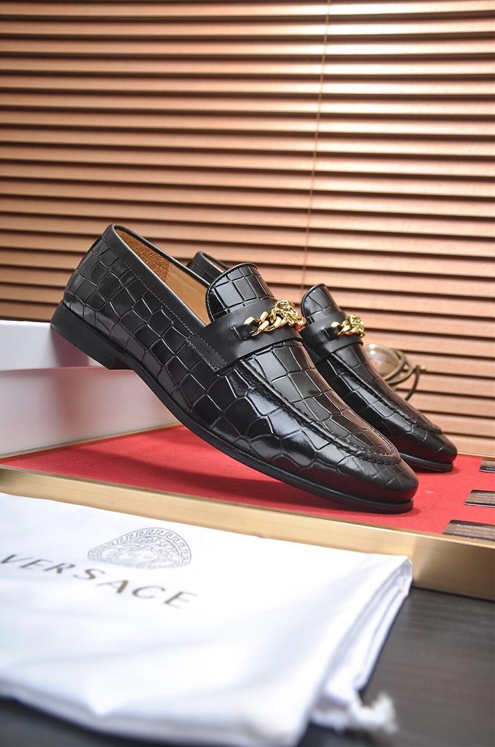 Versace All Cow Lining Versace Shoppe was launched at the same time new mens shoes and f