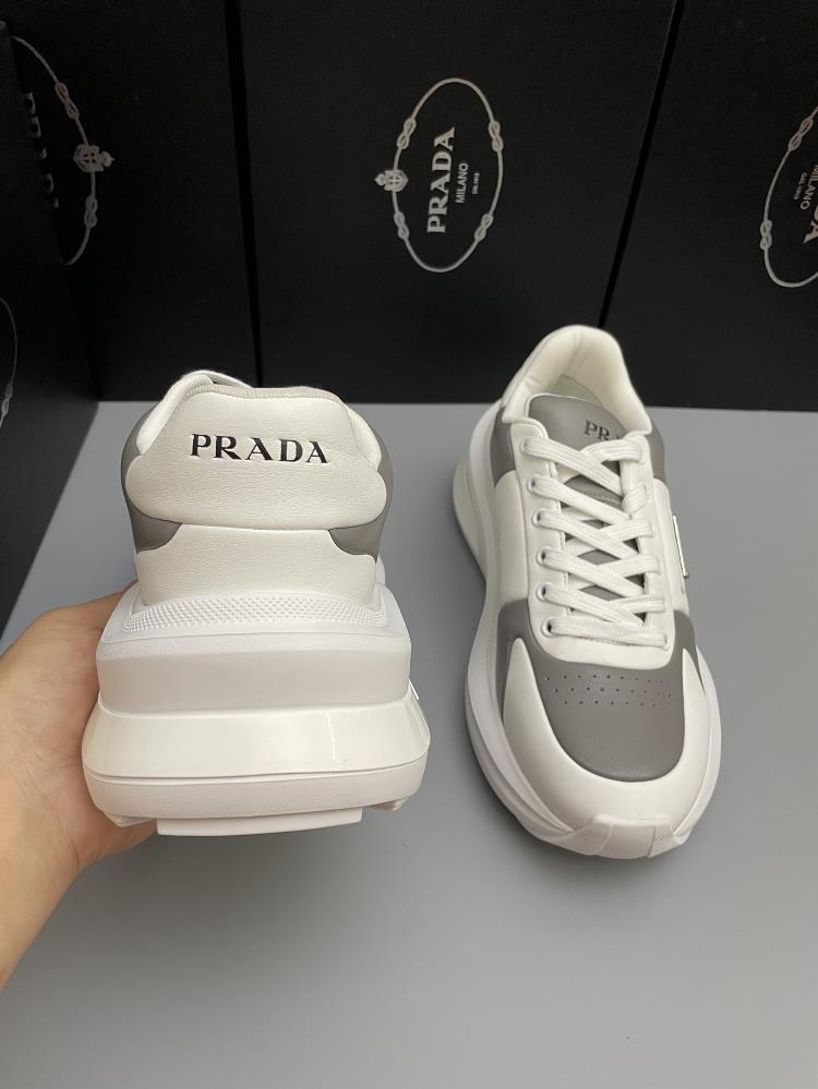 In conclusion Prada shoes are the epitome of fashionable and personalized thicksoled cas