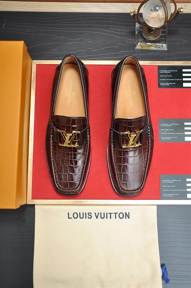 LV shoes are the epitome of luxury and style Crafted from the finest Italian imported cow