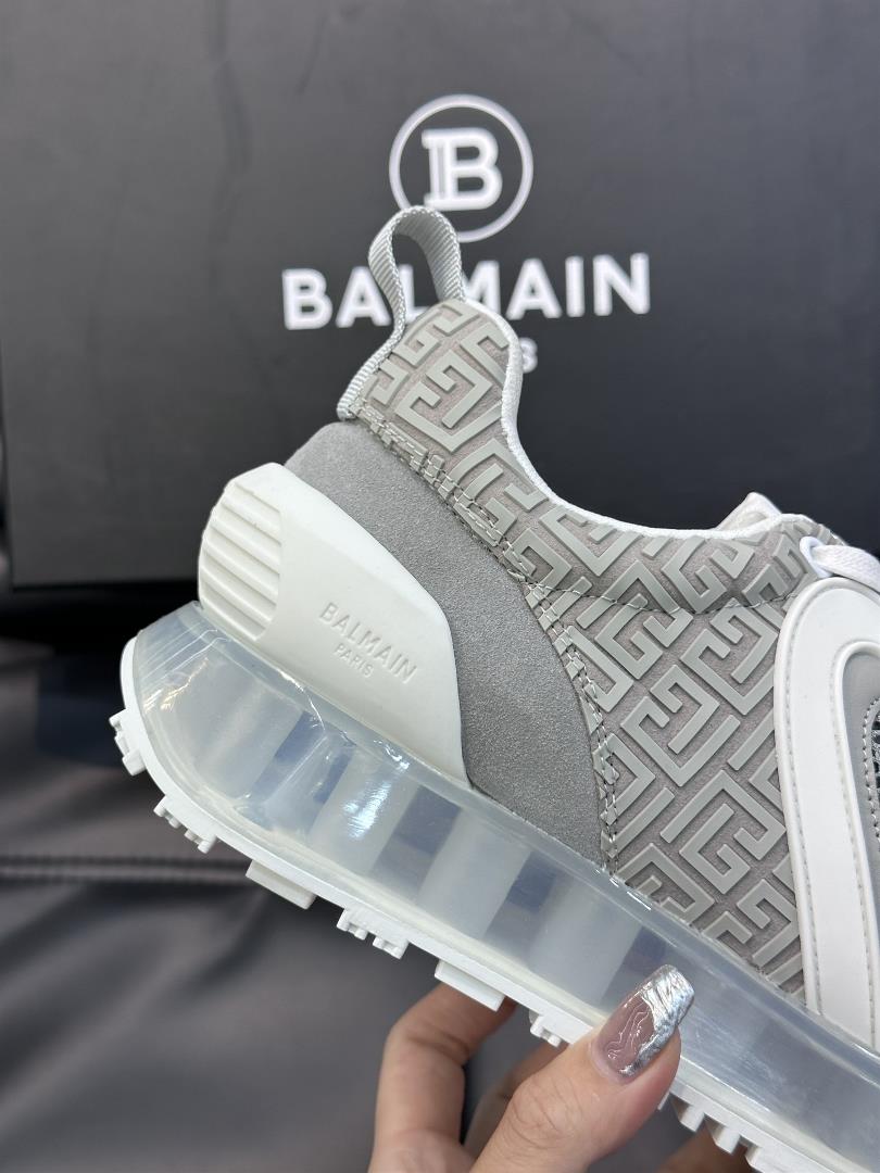 Balmain Balmans new air cushion sports shoes mens low top sports shoes purchase the or