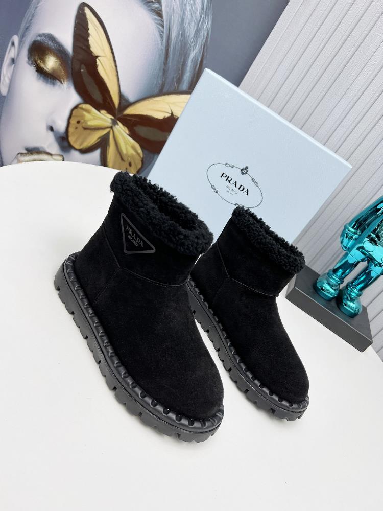 Factory Maoli  2023 SSS launches the latest Prada long and short boots sandals and single shoes slim heels back pockets and thick heels seriesPRAD
