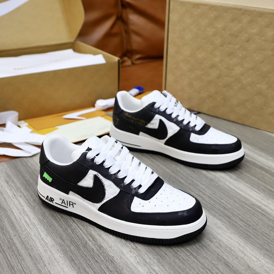 Womens shoes womens clothing couples top edition LV Nike co branded sneaker Air Force