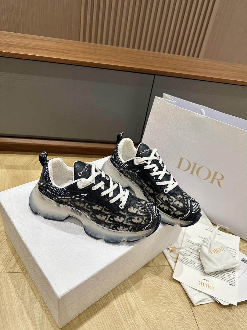 dior run crystal sole sneakers Size35363738394041424344 order  professional luxury fashio