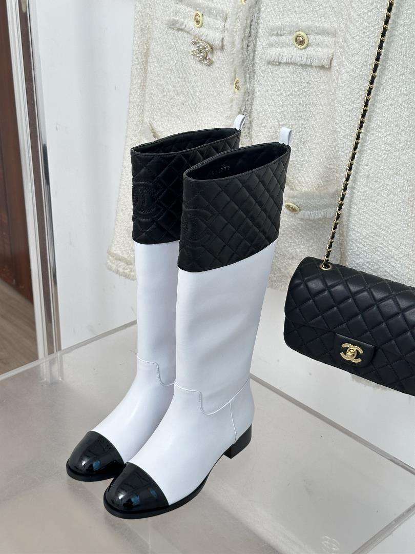 factory price chanel 23s autumn and winter new product paris walking show rhombus thick h