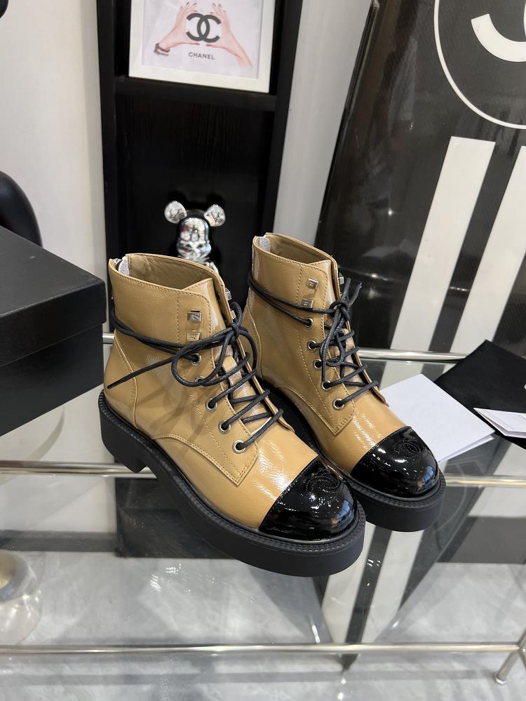 The autumn and winter short boots from Chanel are not just a practical choice for the cold